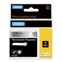 Cinta DYMO ID1-12  polyester - Plata