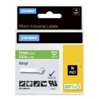 Cinta DYMO ID1-12  vinilo - Verde