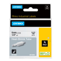 Cinta DYMO ID1-6 tubo termorrectráctil - Blanco