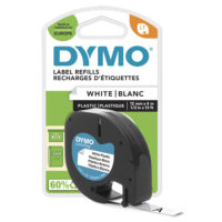 Cinta DYMO Letratag 12mm - Plástico