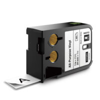 Cinta DYMO XTL 24 mm - Negro/blanco