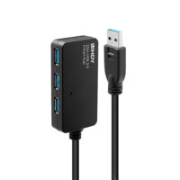 Concentrador profesional de extensión activa USB 3.0 de 10 m