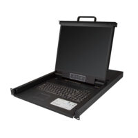 CONSOLA RACK KVM 8X VGA LCD 19