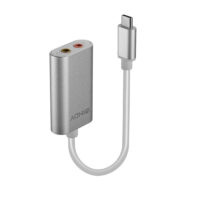 Conversor USB tipo C a audio