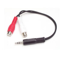 CONVERTIDOR AUDIO 15CM MINIJACK 3 5