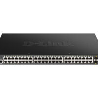 DGS-1250-52XMP48-PORT GIGA POE SMART 4X10G SFP+