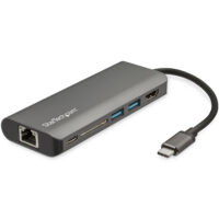 Docking Station USB Tipo C a HDMI 4K con Lector SD y PD 3.0 de 60W - Hub USB 3.0
