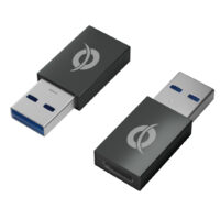 DONN10G - Paquete de 2 adaptadores OTG de USB-A a USB-C, 10 Gbps