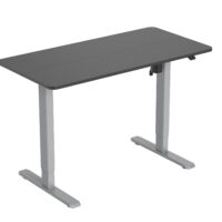 ERGO Electric Sit-Stand Desk Frame with Desktop  Grey