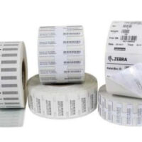 Etiqueta poliester con foam RFID Zebra de 100x40mm