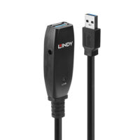 Extensión activa USB 3.0 delgada de 15 m