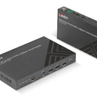 Extensor HDBaseT Cat.6A HDMI 4K60 y tipo C 3.0, 70m