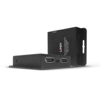 Extensor HDMI 4K30 e IR por Cat.6, PoC y salida en bucle