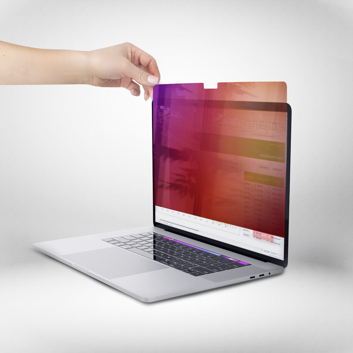 Filtro de Privacidad Dorado para MacBook Pro Serie M de 14in Filtro de Privacidad Dorado para MacBook Pro Serie M de 14in