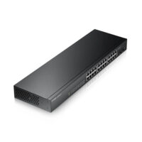 GS1900-24RACK SWITCH SMART SWITCH RACK SIN VENTILADOR 24 PUERTOS + 2 SFP WEB MANAGED