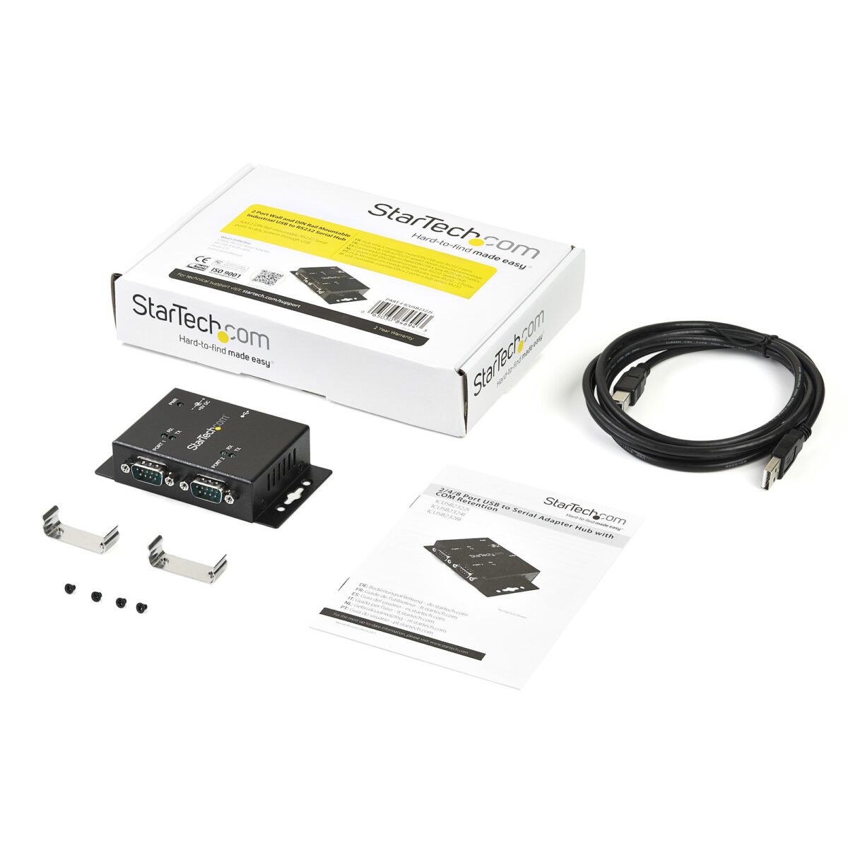 Hub de 2 puertos Serie a USB Hub de 2 puertos Serie a USB