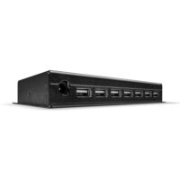 Hub USB 2.0 de 7 puertos, metálico