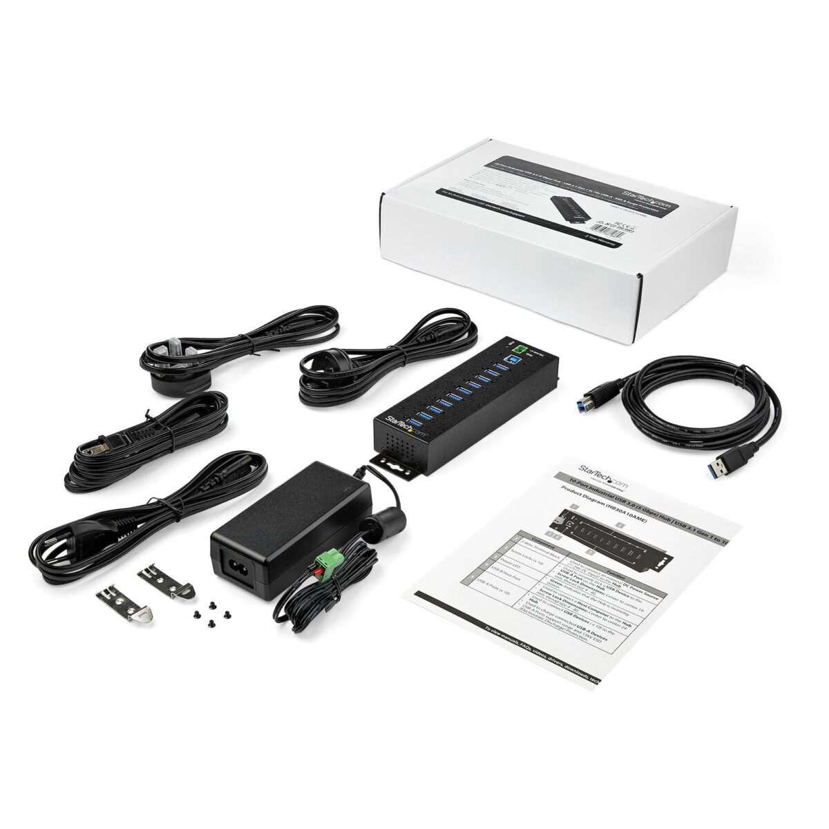 Hub USB 3.0 10 Puertos ESD350W Hub USB 3.0 10 Puertos ESD350W