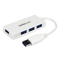 Hub USB 3.0 4 Puertos Blanco