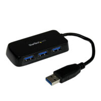Hub USB 3.0 4 Puertos Negro