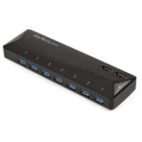 Hub USB 3.0 7 Puertos 2x 2,4A
