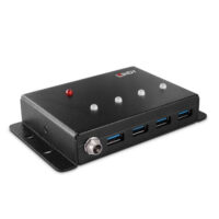 Hub USB 3.0 metálico de 4 puertos