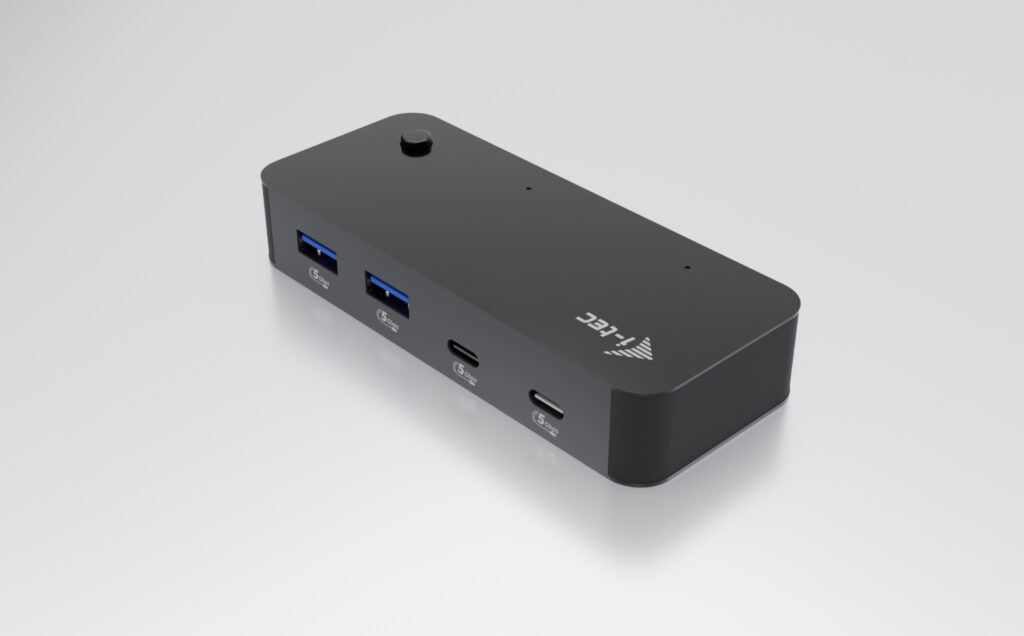 i-tec Universal KVM HUB 2x USB-C + 2x USB-A 3.0 i-tec Universal KVM HUB 2x USB-C + 2x USB-A 3.0