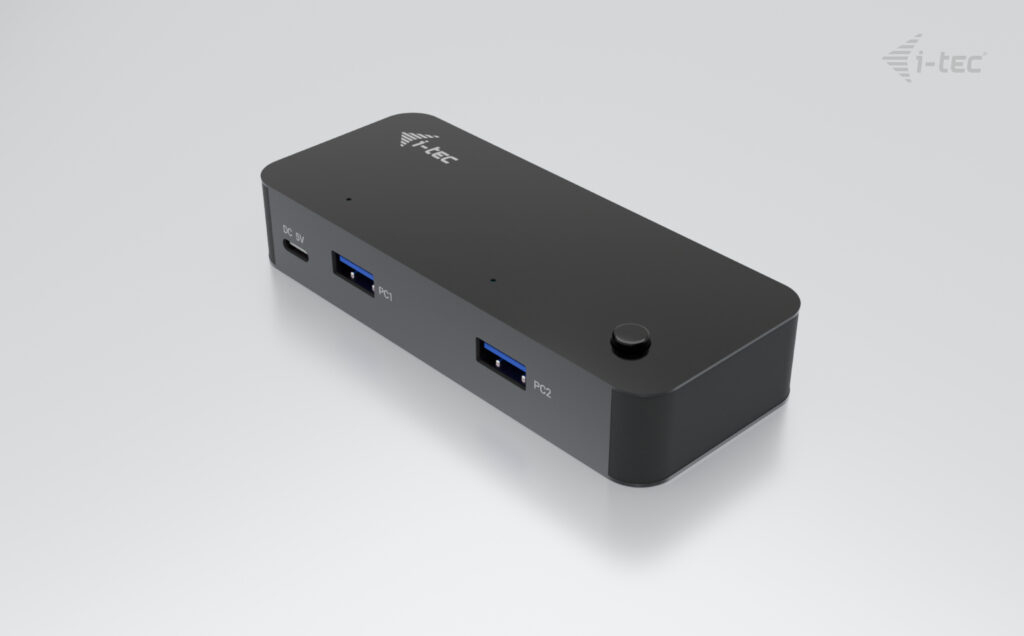 i-tec Universal KVM HUB 2x USB-C + 2x USB-A 3.0 i-tec Universal KVM HUB 2x USB-C + 2x USB-A 3.0