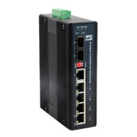 IES-0610   Switch Industrial Gigabit PoE de 6 Puertos, DIN-Rail