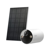 Kit de Cámara de Seguridad Wi-Fi Alimentada por Energía Solar