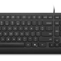 Lenovo Teclado con cable esencial (negro)