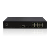 LevelOne GEL-1061   Switch Gigabit Gestionado L2 de 10 Puertos (8 RJ45 + 2 SFP)