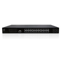 LevelOne GEP-2861   Switch Gigabit PoE Gestionado L2 de 28 Puertos (24 PoE+ + 4 SFP)