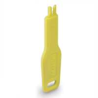 Llave bloqueadora de puertos RJ-45, amarilla