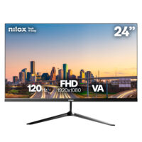 MONITOR 24" Full HD, VA, 120HZ, HDMI y VGA