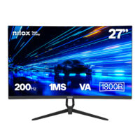 MONITOR 27" Curvo, VA, 200Hz, HDMI y DP
