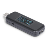 Mult metro Digital Probador de Corriente Voltaje USB-C 240W