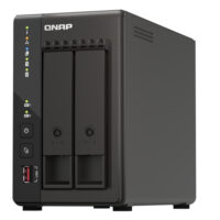 NAS 2 bahías, Dos puertos 2,5GbE, 8 GB de RAM y disponibilidad a largo plazo