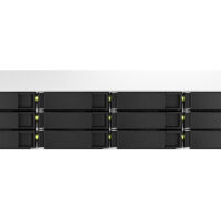 NAS de montaje en rack con procesador Intel® de 4 núcleos, conectividad 2,5GbE de dos puertos y capacidad de expansión PCIe para una transmisión de al