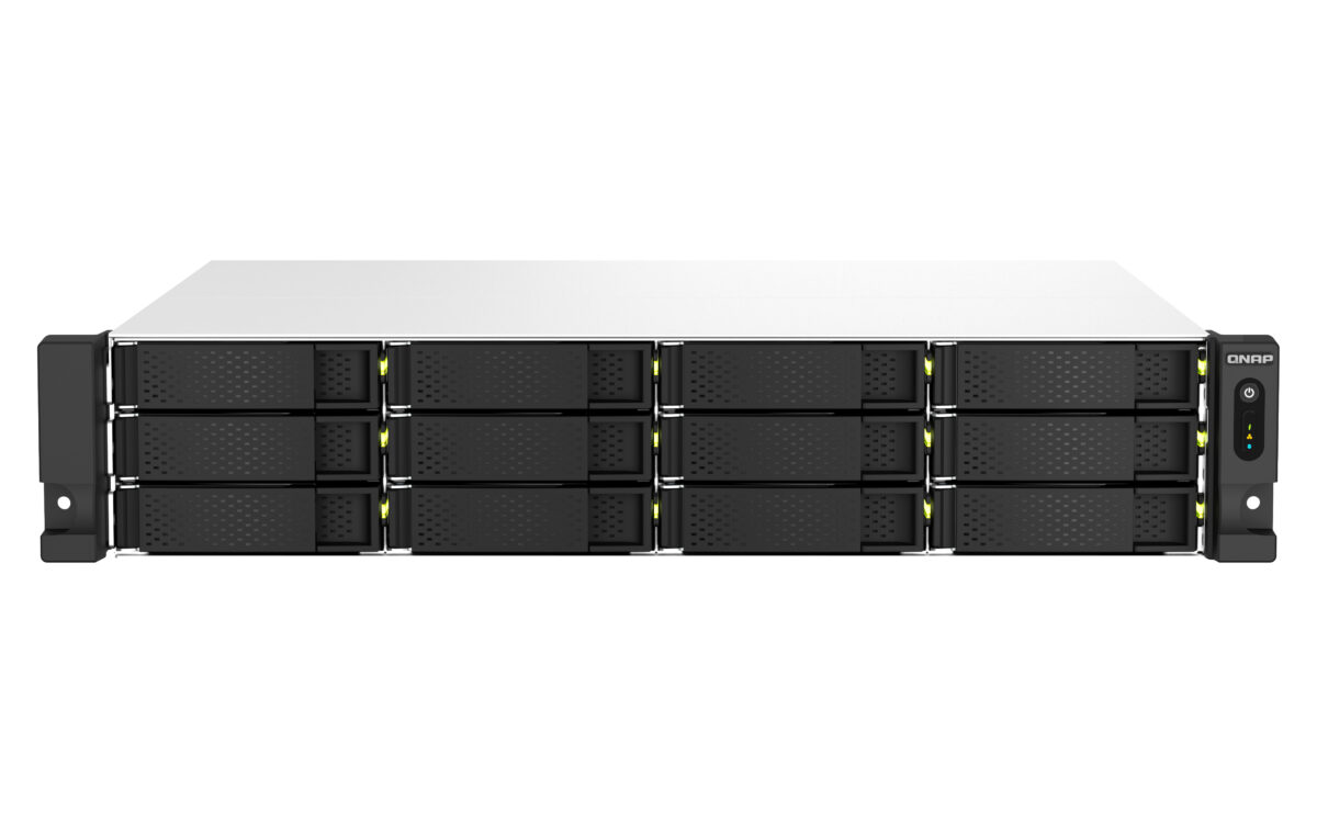 NAS de montaje en rack con procesador Intel® de 4 núcleos, conectividad 2,5GbE de dos puertos y capacidad de expansión PCIe para una transmisión de al NAS de montaje en rack con procesador Intel® de 4 núcleos, conectividad 2,5GbE de dos puertos y capacidad de expansión PCIe para una transmisión de al