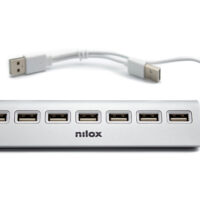 NILOX TECH - Hub con 7 porte USB 2.0