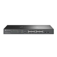 Omada 16-Port 2.5GBASE-T and 2-Port 10GE SFP+ L2+ Managed Switch with 8-Port PoE+