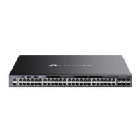 Omada 48-PortGigabit Stackable L3 Managed PoE+ Switch with 6 10GE SFP+ Slots