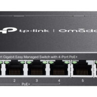 Omada 6-Port Gigabit Easy Managed Switch with 4-Port PoE+