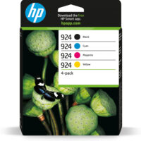PACK 4 TINTAS CMYK HP 924