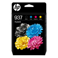 PACK 4 TINTAS CMYK HP 937