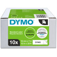 PACK AHORRO 10 CINTAS 45013 (S0720530) D1-12MM X 7M  Label Manager