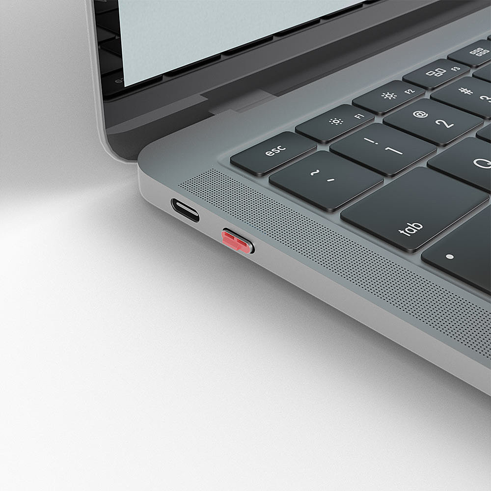 Paquete de 4 bloqueadores de puertos USB tipo C con llave, rosa Paquete de 4 bloqueadores de puertos USB tipo C con llave, rosa