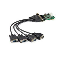 PCI Express Serie de 4 Puertos RS232