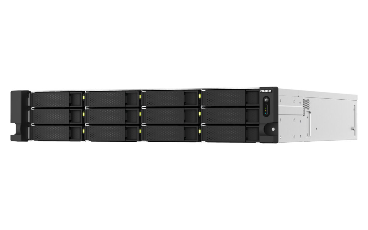 Potente almacenamiento híbrido preparado para 10GbE con capacidad de ampliación PCIe Gen 4, compatible con el sistema operativo QuTS hero o QTS Potente almacenamiento híbrido preparado para 10GbE con capacidad de ampliación PCIe Gen 4, compatible con el sistema operativo QuTS hero o QTS